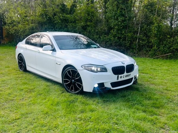 BMW 5-Series Saloon, Diesel, 2012, White