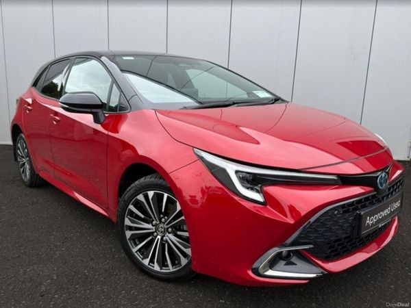 Toyota Corolla Hatchback, Petrol Hybrid, 2024, Red