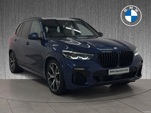 BMW X5 SUV, Petrol Plug-in Hybrid, 2020, Blue