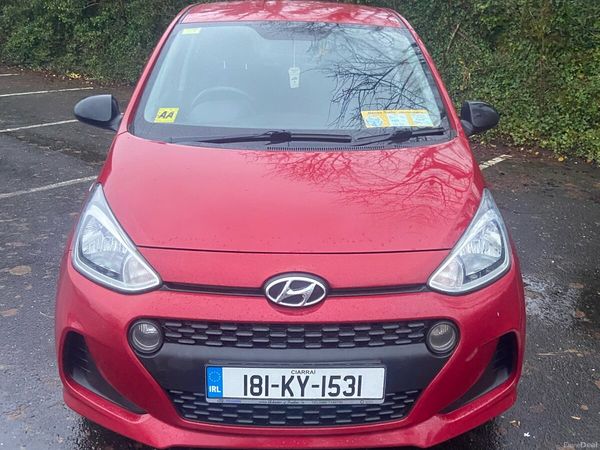 Hyundai i10 Hatchback, Petrol, 2018, Red