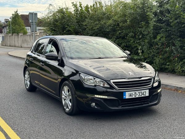 Peugeot 308 Hatchback, Diesel, 2014, Black