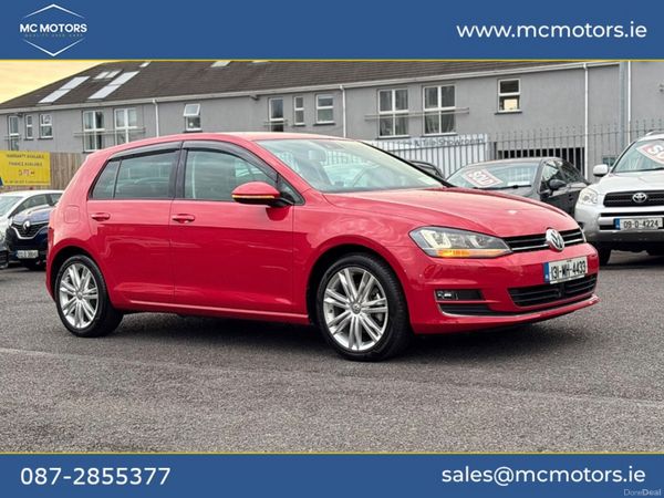 Volkswagen Golf Hatchback, Petrol, 2013, Red