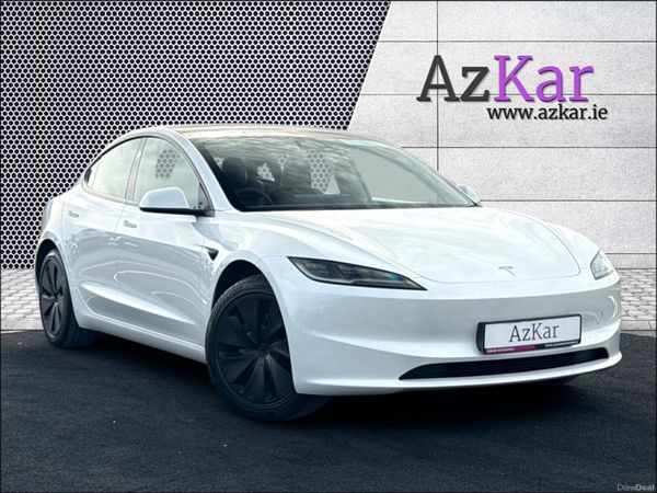 Tesla Model 3 Saloon, Electric, 2024, White