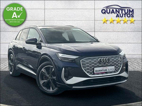 Audi Q4 e-tron SUV, Electric, 2022, Blue