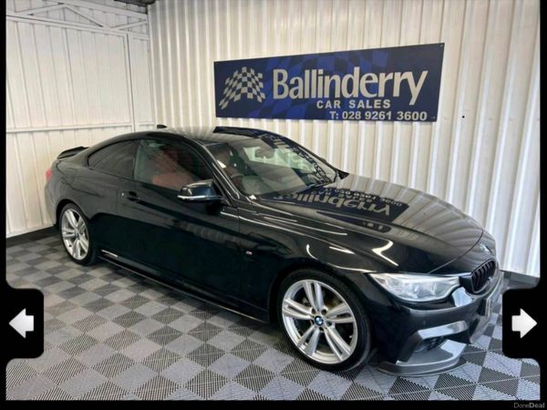 BMW 4-Series Coupe, Diesel, 2015, Black