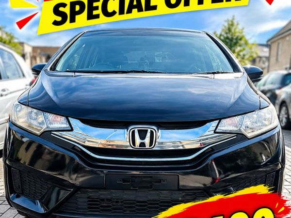 Honda Fit Hatchback, Petrol Hybrid, 2015, Black