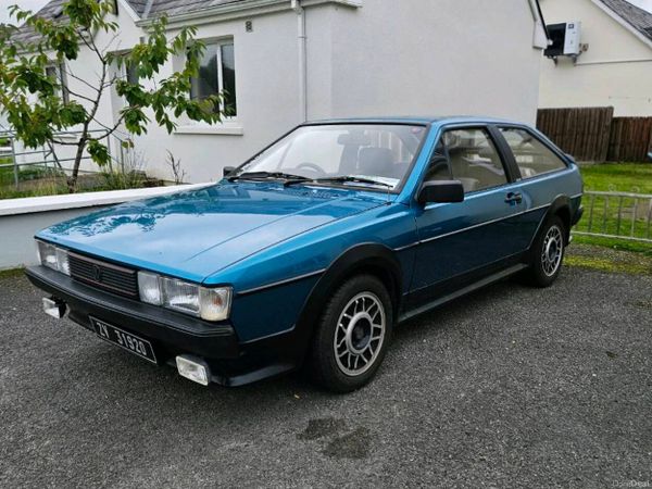 Volkswagen Scirocco Coupe, Petrol, 1985, Blue