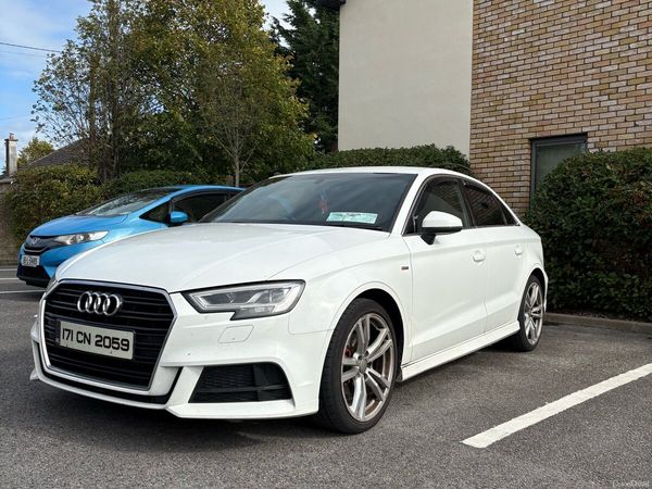 Audi A3 Saloon, Diesel, 2017, White