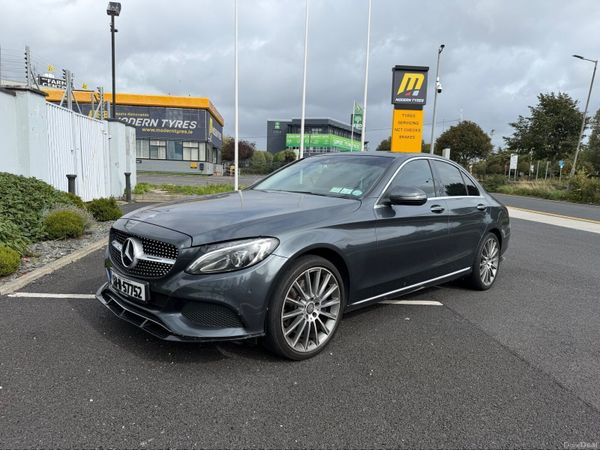 Mercedes-Benz C-Class Saloon, Petrol Plug-in Hybrid, 2016, Grey