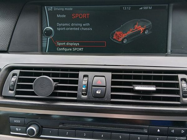 BMW 5-Series Saloon, Diesel, 2012, Blue