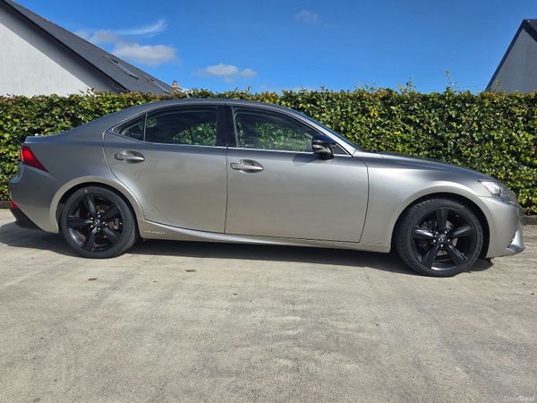 Lexus IS Saloon, Petrol Hybrid, 2016, Silver