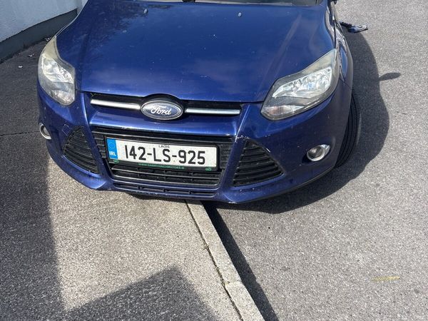 Ford Focus Hatchback, Diesel, 2014, Blue