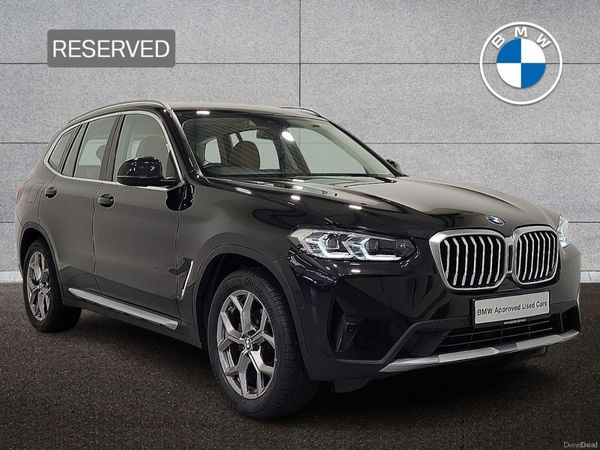 BMW X3 SUV, Diesel, 2022, Black