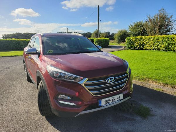 Hyundai Tucson SUV, Diesel, 2016, Red