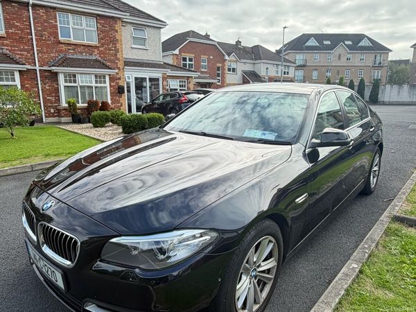 BMW 5-Series Saloon, Diesel, 2014, Black