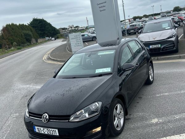 Volkswagen Golf Hatchback, Diesel, 2016, Black