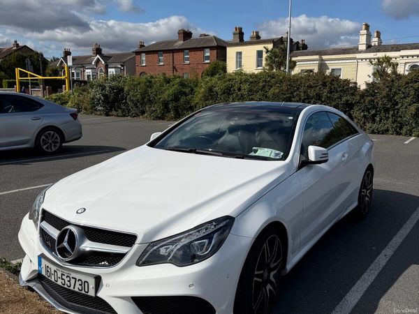 Mercedes-Benz E-Class Coupe, Diesel, 2016, White