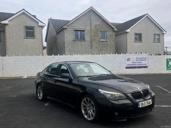 BMW 5-Series Saloon, Diesel, 2008, Black