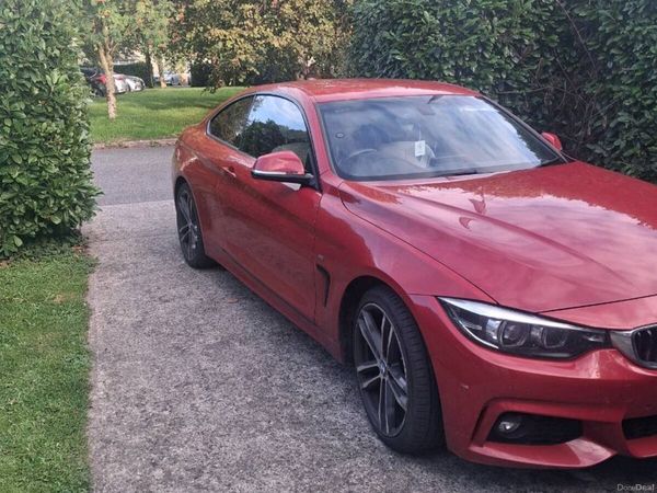 BMW 4-Series Coupe, Diesel, 2018, Red