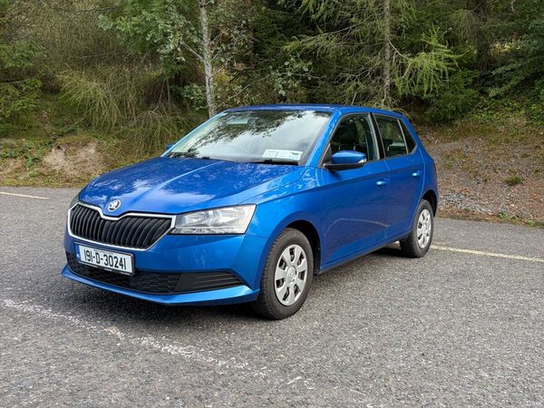 Skoda Fabia Hatchback, Petrol, 2019, Blue