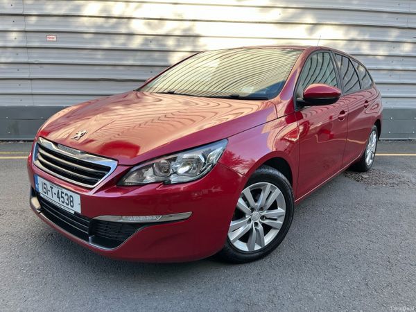 Peugeot 308 Estate, Diesel, 2015, Red