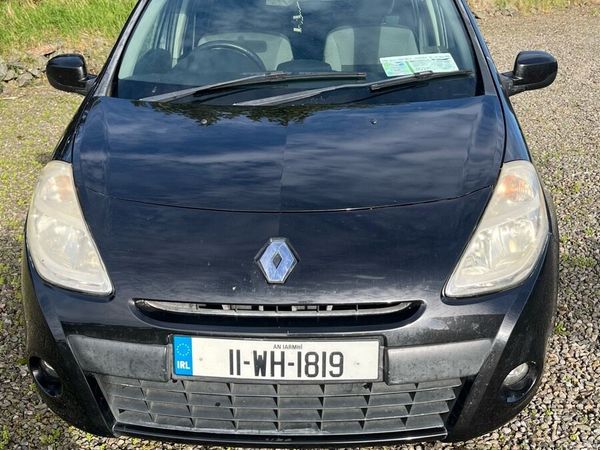 Renault Clio Hatchback, Petrol, 2011, Black