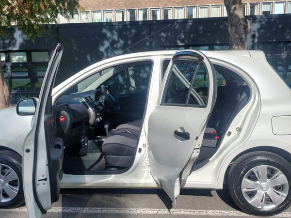 Nissan March Hatchback, Petrol, 2016, White