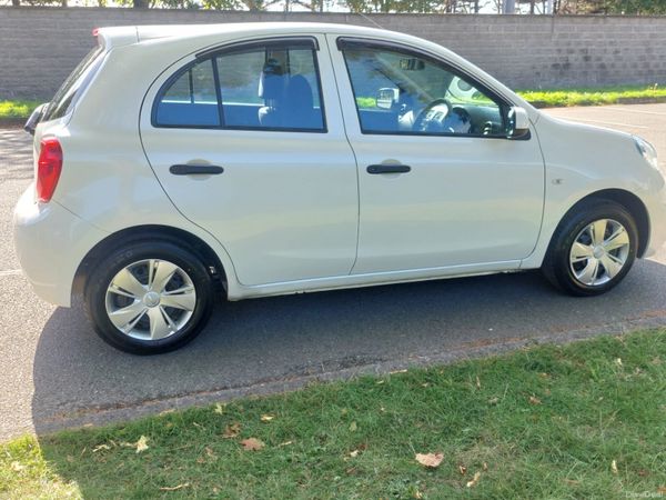 Nissan March Hatchback, Petrol, 2016, White