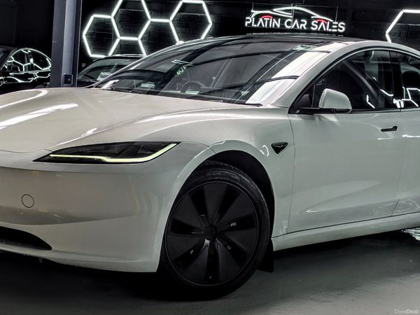 Tesla Model 3 Saloon, Electric, 2024, White