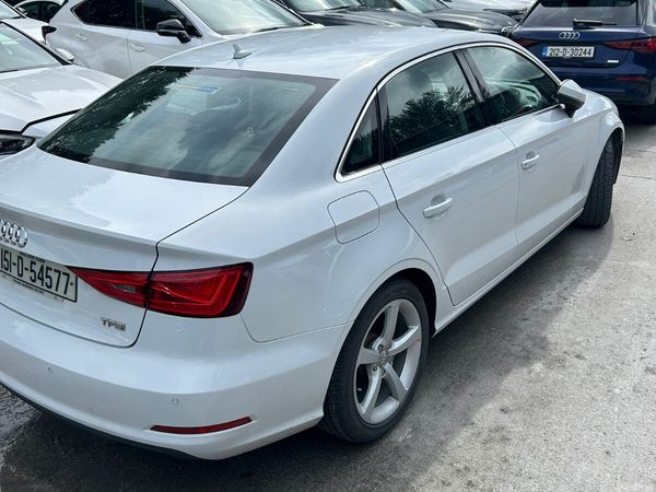 Audi A3 Saloon, Petrol, 2015, White