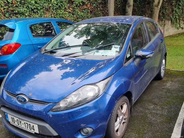 Ford Fiesta Hatchback, Petrol, 2010, Blue