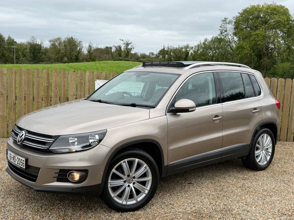 Volkswagen Tiguan SUV, Diesel, 2016, Brown
