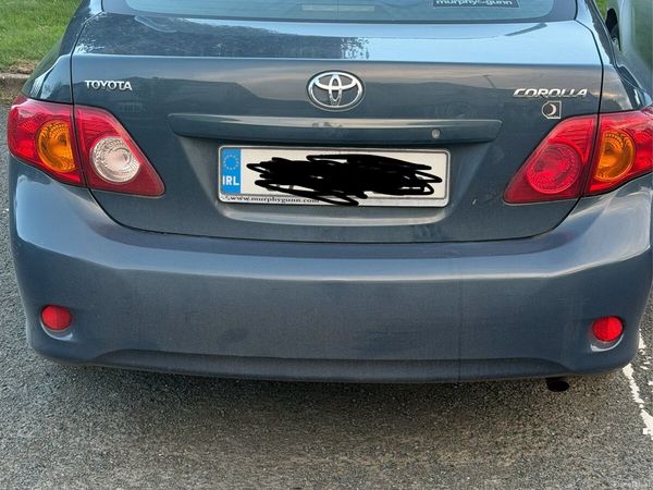 Toyota Corolla Saloon, Petrol, 2007, Blue