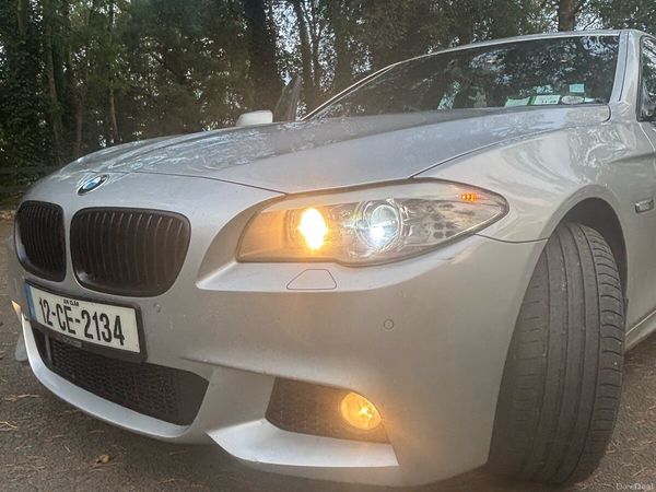 BMW 5-Series Saloon, Diesel, 2012, Silver