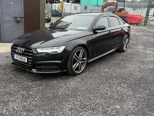 Audi A6 Saloon, Diesel, 2017, Black