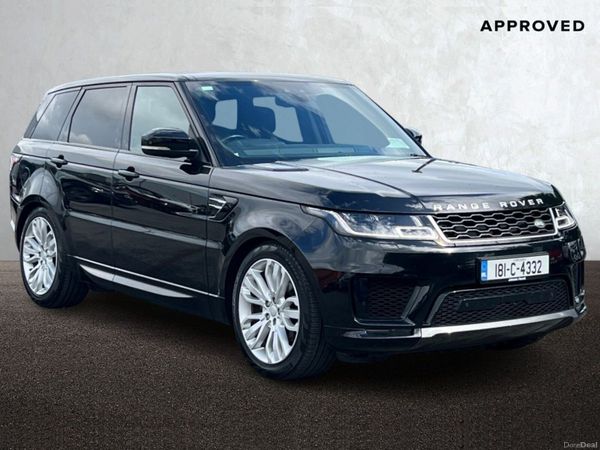 Land Rover Range Rover Sport SUV, Diesel, 2018, Black