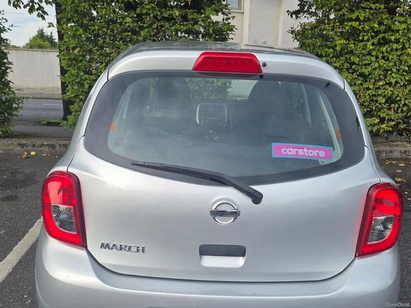 Nissan March Hatchback, Petrol, 2020, Silver