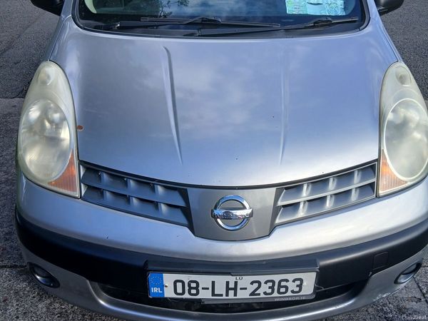 Nissan Note MPV, Petrol, 2008, Silver