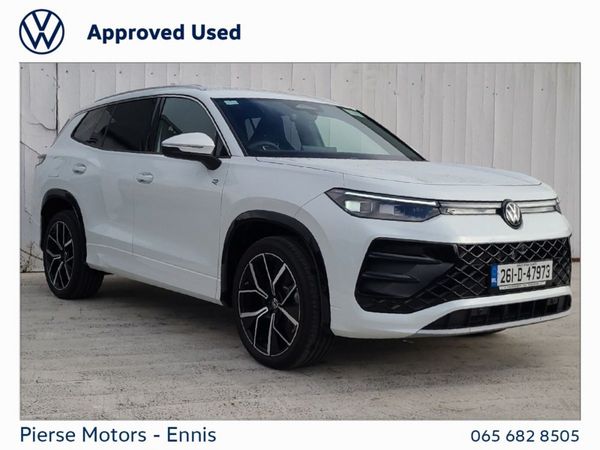 Volkswagen Tayron Estate, Petrol Plug-in Hybrid, 2026, White