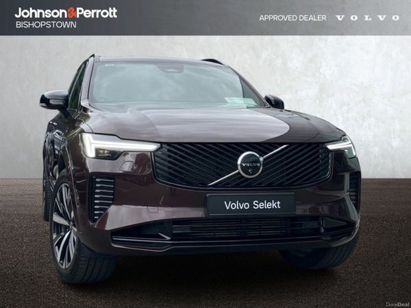 Volvo XC90 SUV, Petrol Plug-in Hybrid, 2025, Red