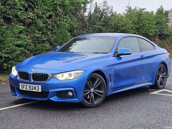 BMW 4-Series Coupe, Diesel, 2014, Blue