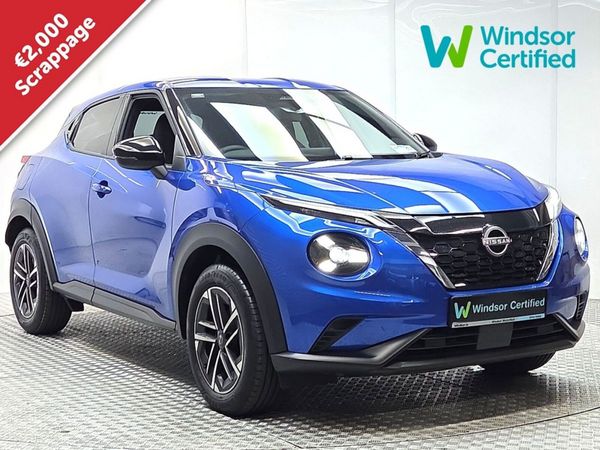 Nissan Juke SUV, Petrol Hybrid, 2026, Blue