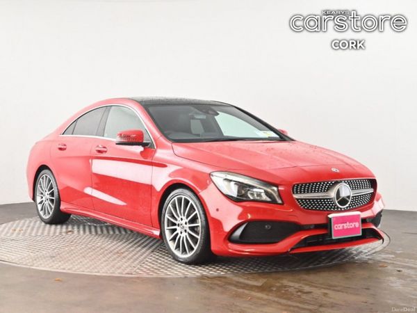 Mercedes-Benz CLA Saloon, Petrol, 2019, Red