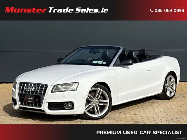 Audi S5 Convertible, Petrol, 2011, White