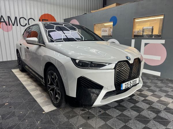 BMW iX SUV, Electric, 2022, White
