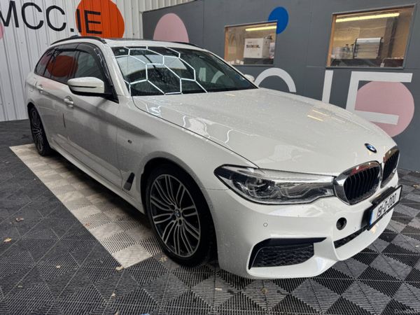 BMW 5-Series Estate, Diesel, 2019, White