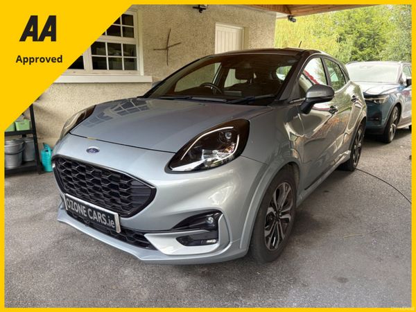 Ford Puma Hatchback, Petrol Hybrid, 2023, Silver