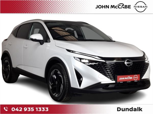 Nissan Qashqai MPV, Petrol Hybrid, 2025, White