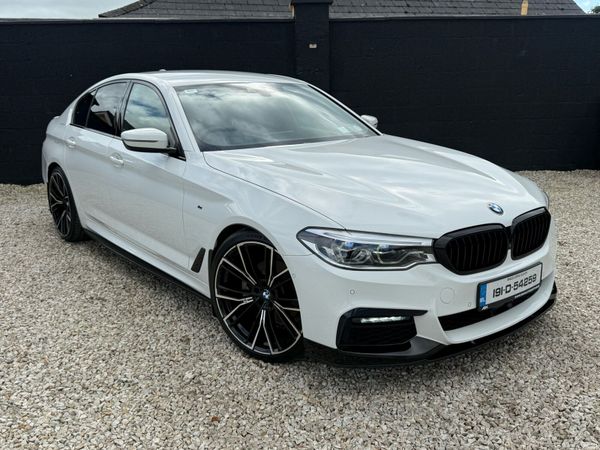 BMW 5-Series Saloon, Diesel, 2019, White