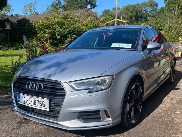 Audi A3 Saloon, Petrol, 2017, Silver